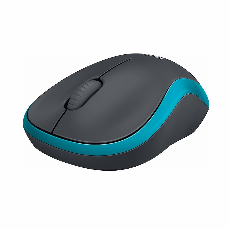 Logitech - Wireless Mouse M185-blu