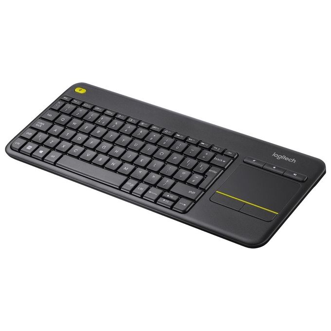 Logitech Wireless Touch Keyboard k400 uk Lay-out plus Black Logitech Wireless Touch Keyboard k400 uk Lay-out plus Black