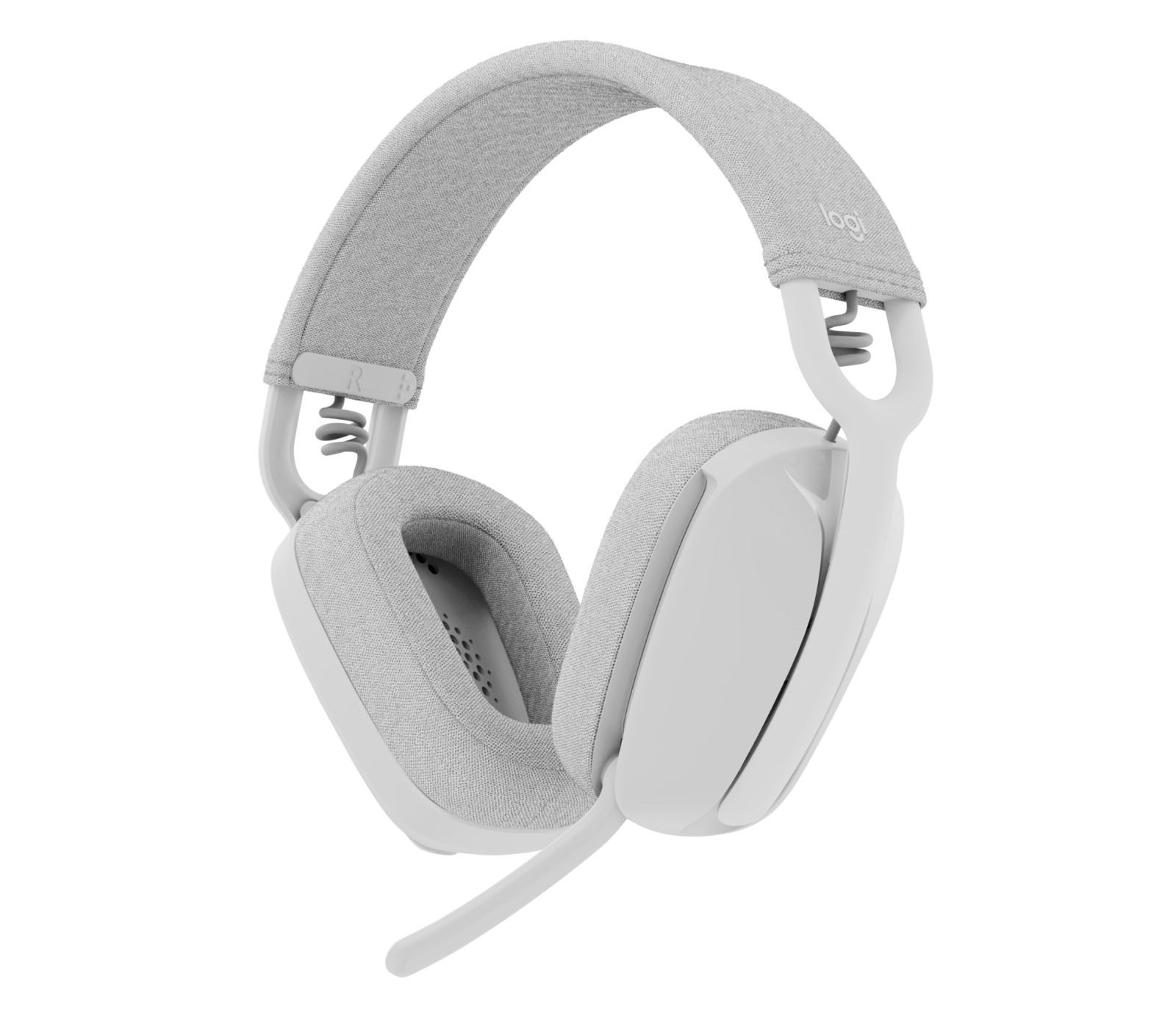 LOGITECH ZONE VIBE 100 CUFFIE, BIANCHE