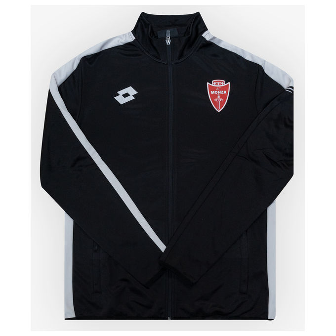 Lotto 216574-1CL Elite Plus Felpa Full Zip Uomo 100% Poliestere colore Nero