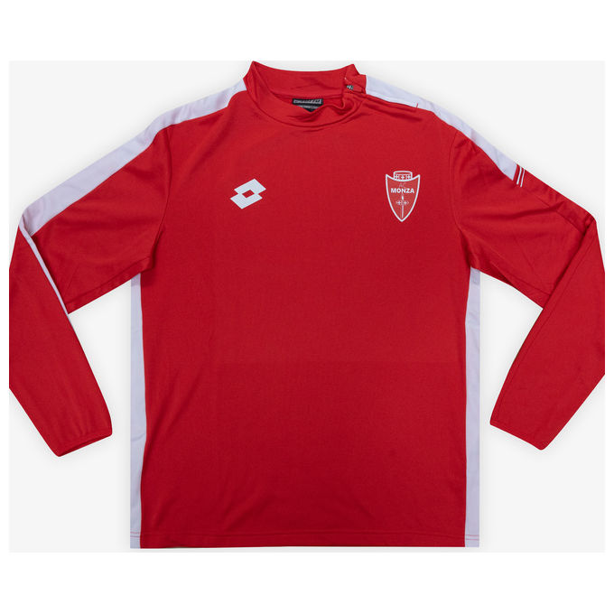 Lotto Felpa Allenamento Junior zip laterale taglia M colore Rosso