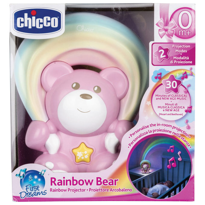 Luce notturna Orsetto Arcobaleno FIRST DREAMS Rosa 00010474100000