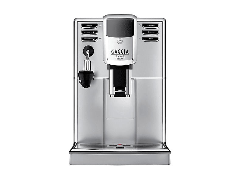 MACCHINA CAFFÈ AUTOMATICA GAGGIA ANIMA DLX , Pressione pompa 15 bar, Potenza 1900 W, Funzione Regolazione macinatura, Programma pulizia, argento