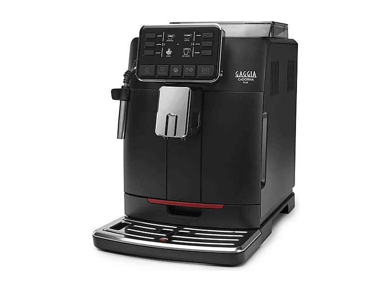 MACCHINA CAFFÈ AUTOMATICA GAGGIA CADORNA PLUS, Pressione pompa 15 bar, Potenza 1900 W, Funzione Regolazione macinatura, Programma pulizia, NERO MACCHINA CAFFÈ AUTOMATICA GAGGIA CADORNA PLUS, Pressione pompa 15 bar, Potenza 1900 W, Funzione Regolazione macinatura, Programma pulizia, NERO