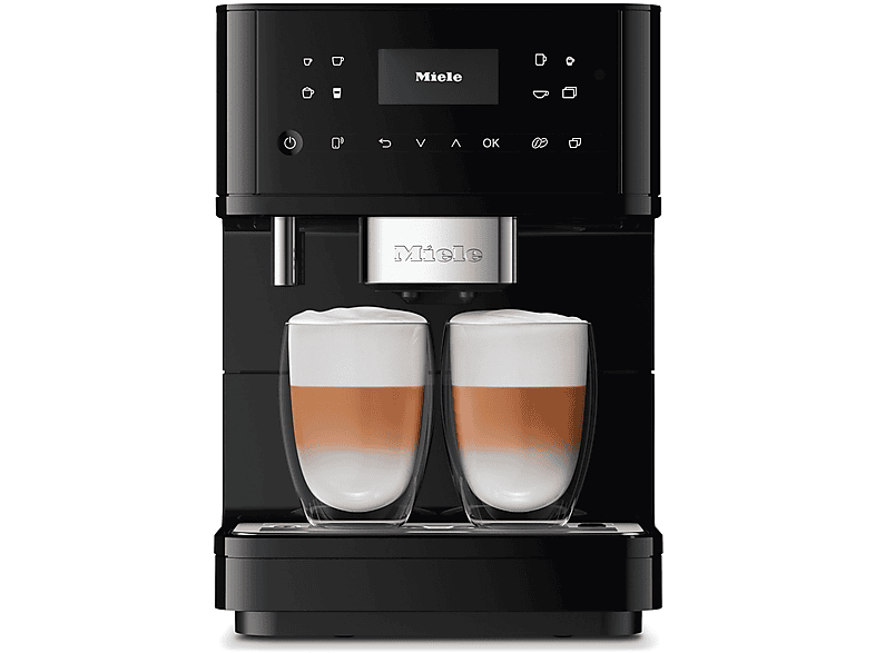 MACCHINA CAFFÈ AUTOMATICA MIELE CM 6160 OBSW, Pressione pompa 1,5 bar, Potenza 1450 W, Funzione Regolazione macinatura, Programma pulizia, Nero Ossidiana