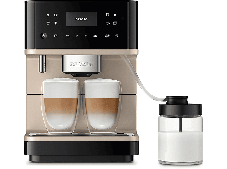 MACCHINA CAFFÈ AUTOMATICA MIELE CM 6360 OBCM/OBSW, Pressione pompa 15 bar, Potenza 1450 W, Funzione Regolazione macinatura, Nero Ossidiana