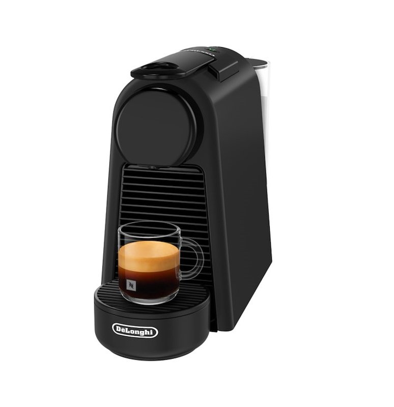 MACCHINA CAFFÈ CAPSULE DE'LONGHI EN85.BKMT, Compatibile con Capsule Nespresso, Pressione pompa 19 bar, Potenza 1370 W, Serbatoio acqua 0,6 l, Disattivazione automatica, Black Matt