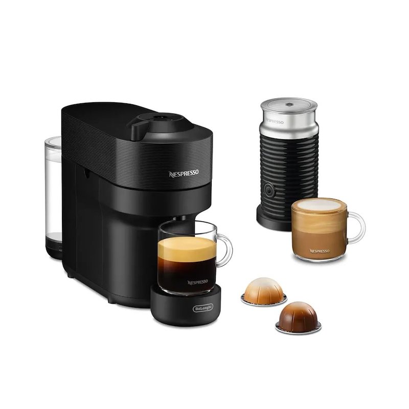 MACCHINA CAFFÈ CAPSULE DE'LONGHI ENV90.BAE, Compatibile con Capsule Nespresso, Potenza 1260 W, Serbatoio acqua 0,56 l, Disattivazione automatica, Black