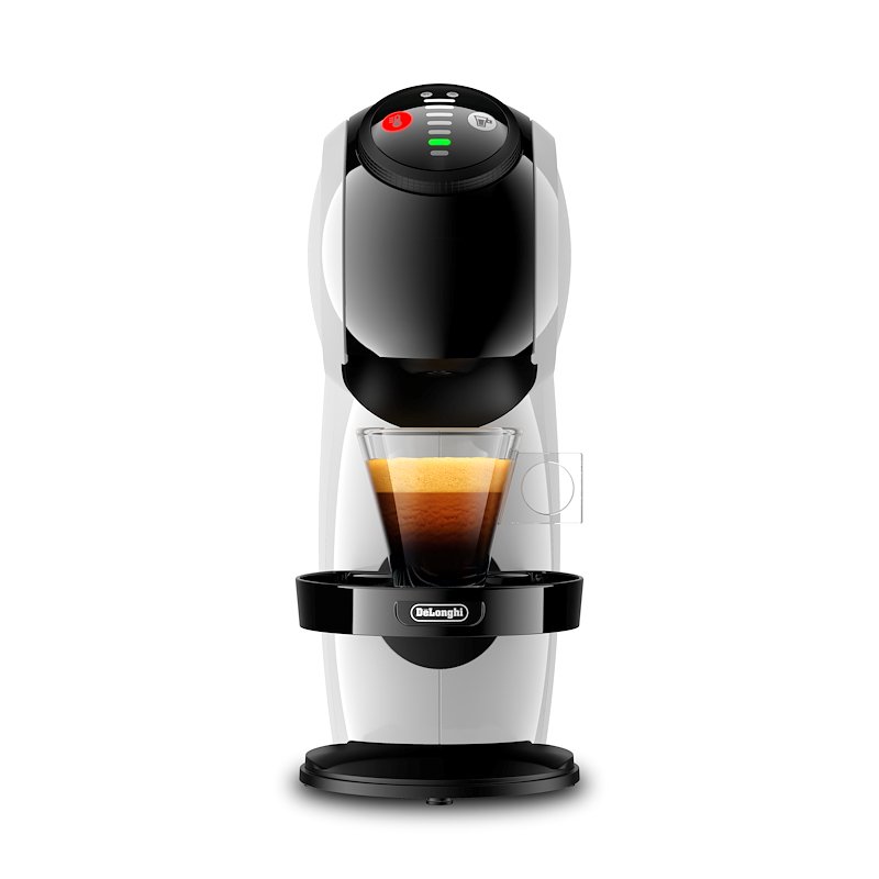 MACCHINA CAFFÈ CAPSULE DE'LONGHI Genio S EDG226.W, Compatibile con Capsule Nescafè Dolce Gusto, Pressione pompa 15 bar, Potenza 1460 W, Serbatoio acqua 0,8 l, Disattivazione automatica, Bianco