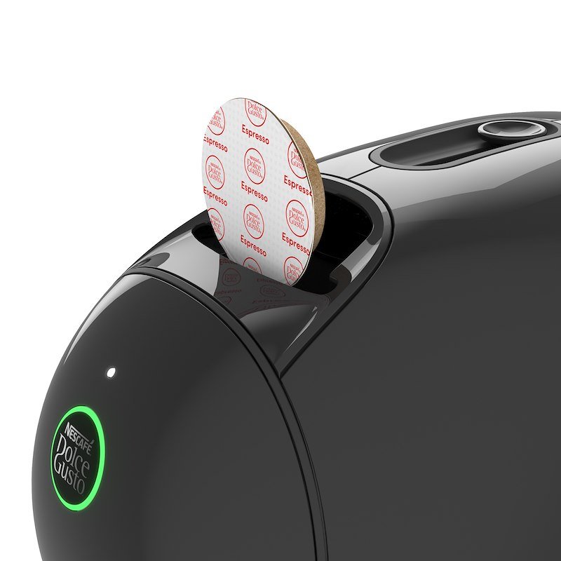 MACCHINA CAFFÈ CAPSULE DE'LONGHI NEO CAFFE', Compatibile con Capsule Nescafè Dolce Gusto Neo, Pressione pompa 15 bar, Potenza 1600 W, Serbatoio acqua 1 l, Grigio