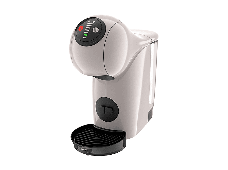 MACCHINA CAFFÈ CAPSULE KRUPS KP243A GENIO S, Compatibile con Capsule Nescafè Dolce Gusto, Pressione pompa 15 bar, Potenza 1500 W, Serbatoio acqua 0,8 l, Disattivazione automatica, Tortora