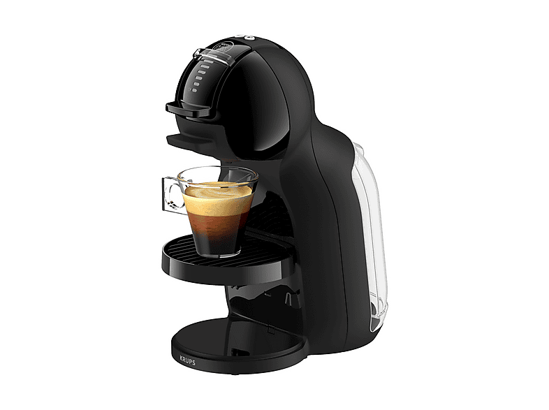 MACCHINA CAFFÈ CAPSULE KRUPS Mini Me KP1438K, Compatibile con Capsule Nescafè Dolce Gusto, Pressione pompa 15 bar, Potenza 1600 W, Serbatoio acqua 0,8 l, Disattivazione automatica, Nero