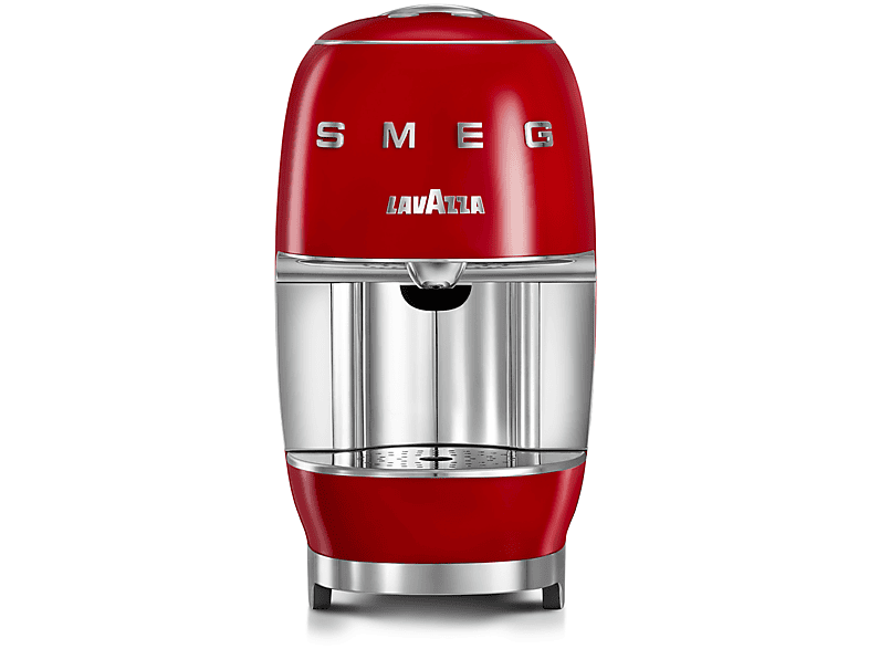MACCHINA CAFFÈ CAPSULE LAVAZZA LM 200 SMEG, Compatibile con Capsule Lavazza A Modo Mio, Pressione pompa 10 bar, Potenza 1250 W, Serbatoio acqua 0,9 l, Disattivazione automatica, ROSSA