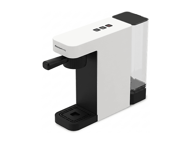 MACCHINA CAFFÈ CAPSULE MELCHIONI FAMILY SUBLIME 3 in 1 WHITE, Compatibile con Capsule, Pressione pompa 20 bar, Potenza 1400 W, Serbatoio acqua 0,6 l, Disattivazione automatica, Bianco