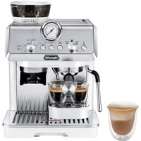 MACCHINA CAFFÉ DE'LONGHI La Specialista Arte EC9155.W, Compatibile con Grani e macinato, Pressione pompa 15 bar, Potenza 1400 W, Serbatoio acqua 2,5 l, Bianco