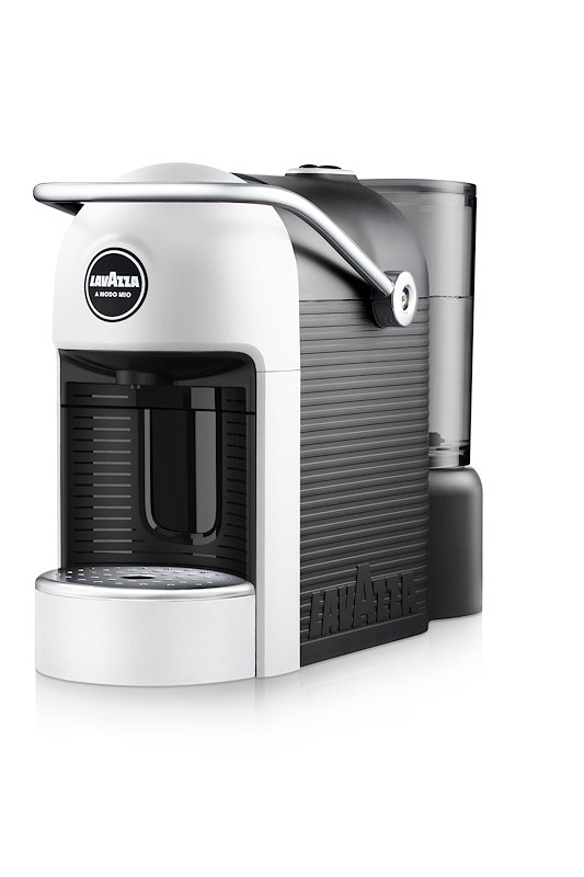 MACCHINA CAFFÉ LAVAZZA JOLIE EVO PLUS, Compatibile con Capsule Lavazza A Modo Mio, Pressione pompa 10 bar, Potenza 1250 W, Serbatoio acqua 0,6 l, Disattivazione automatica, Bianco