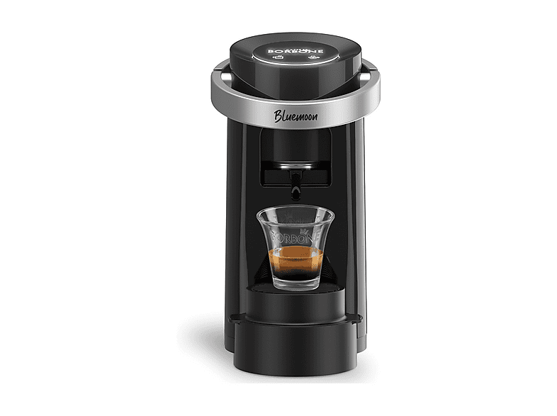 Macchina da Caffè CAFFÈ BORBONE Bluemoon - Compatibile con Cialde ESE 44mm – Multifunzione per Espresso, Infusi e Bevande Calde, Pressione 15 bar, Serbatoio 0.9L Nero