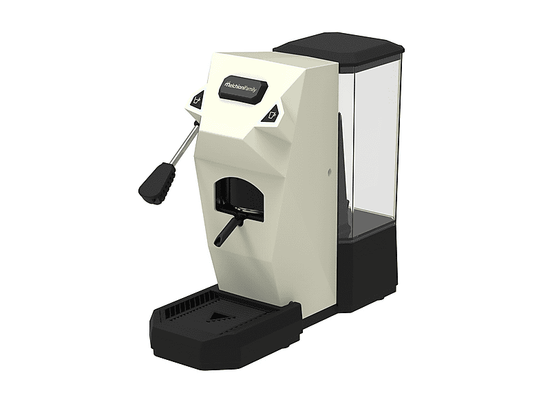 Macchina da caffè MELCHIONI FAMILY CIALDINA, Compatibile con Cialde E.S.E., 550 W, 15 bar, Serbatoio acqua 1 L, Bianco