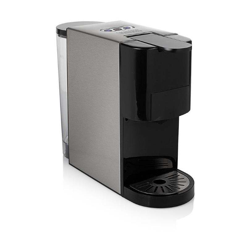 MACCHINA DA CAFFÈ Multi Capsula 5 IN 1 PRINCESS 249451, Compatibile con Capsule Nespresso, Dolce Gusto, Lavazza A Modo Mio, Cialde E.S.E. e caffè Macinato, 1450 W, 19 bar, GRIGIO