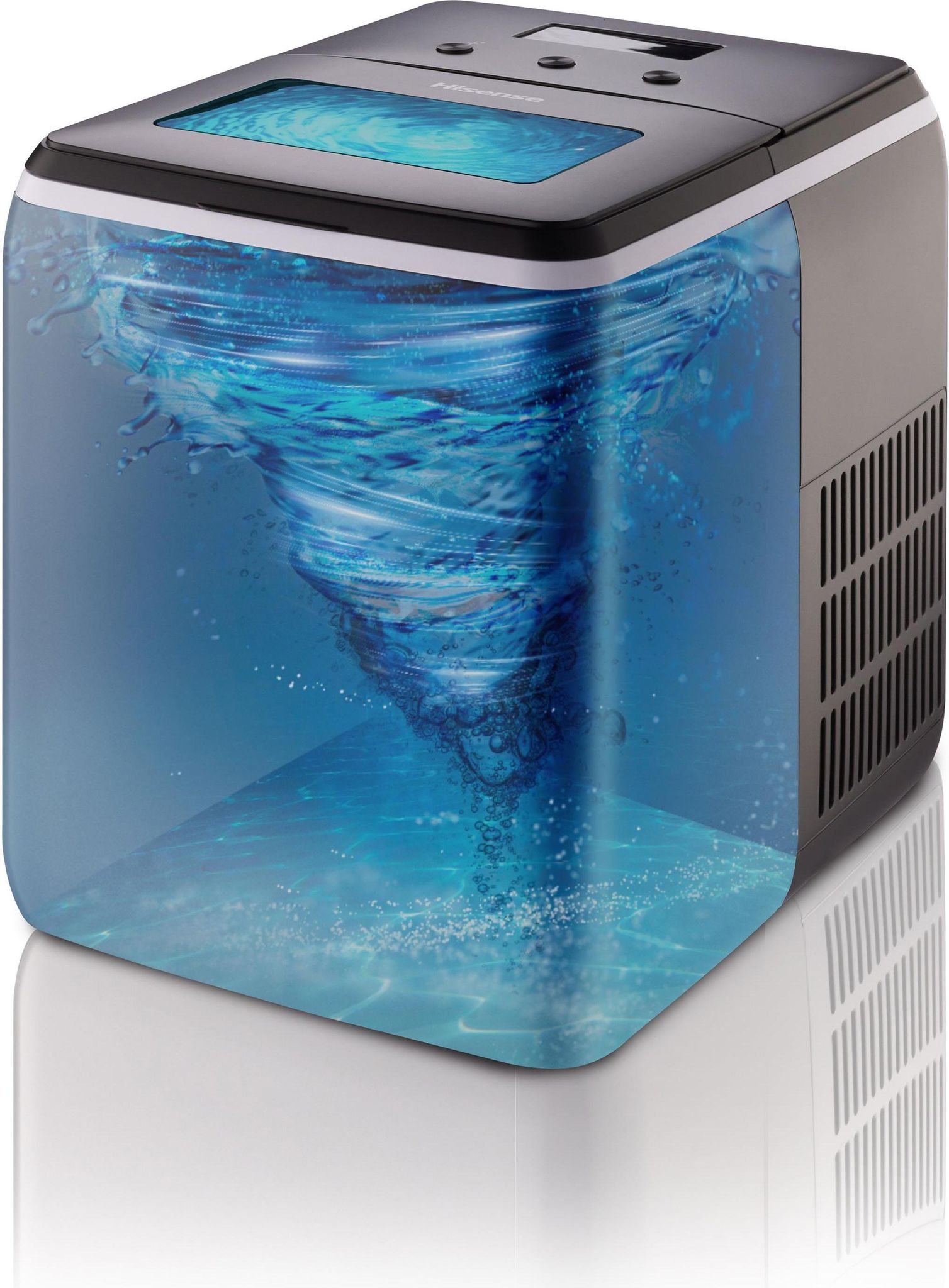 Macchina Del Ghiaccio Hisense Imc2000a Nero 20 Kg Giorno