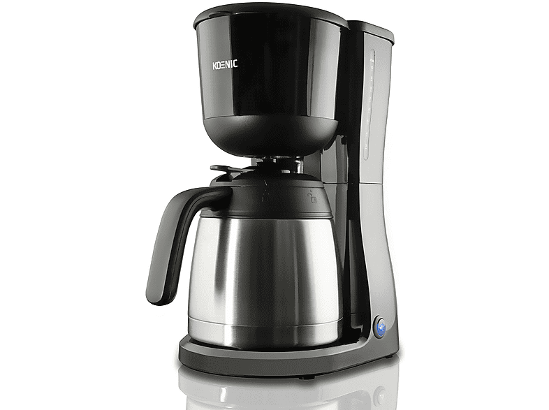 Macchina per caffè americano KOENIC KCM 2220, Capacità 12 tazze, 900 W, Serbatoio 1.25 L, Caraffa termica in acciaio inossidabile, Nero Macchina per caffè americano KOENIC KCM 2220, Capacità 12 tazze, 900 W, Serbatoio 1.25 L, Caraffa termica in acciaio inossidabile, Nero