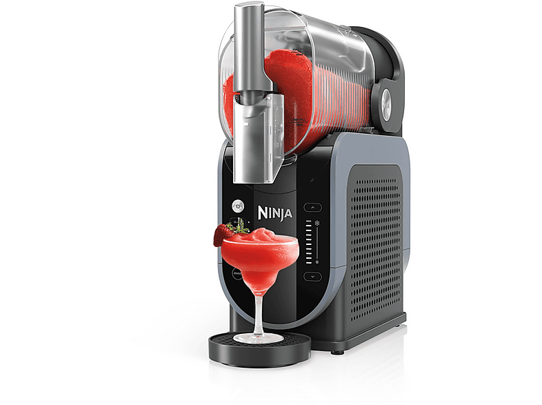 MACCHINA SLUSHi NINJA FS301EU, Potenza massima 200 W, Recipiente da 2,5 l, 10 velocità, Coperchio trasparente, Nero