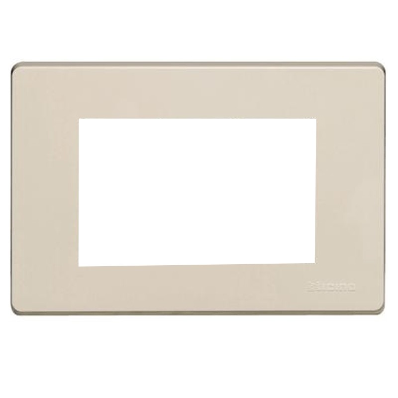 Magic Placca 3 Posti In Resina Colore Avorio 503/3a/r - Bticino