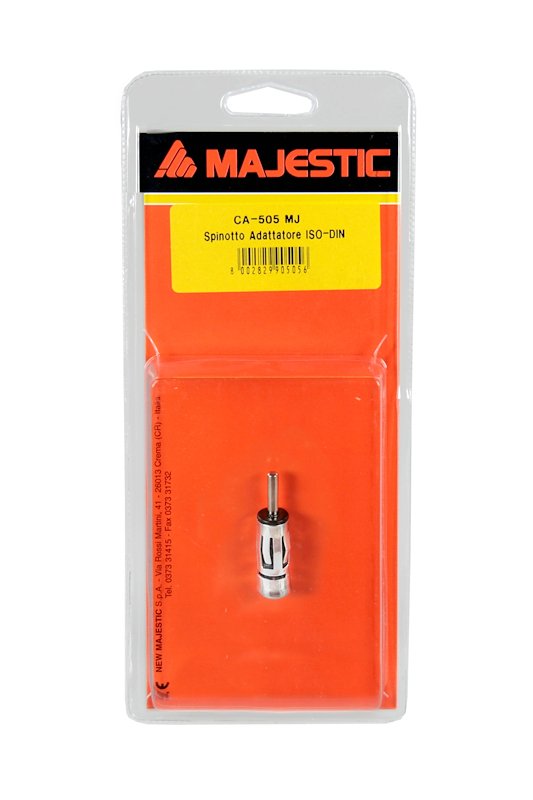 Majestic - Adattatore Spinotto antenna Iso - Ca-505bl