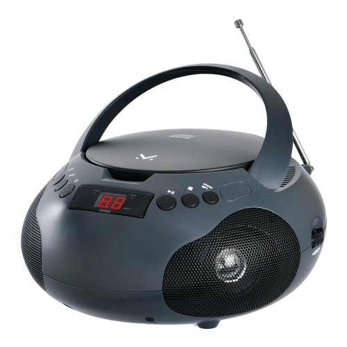 Majestic - Radio Registratori Cd Ah164-nero/grigio