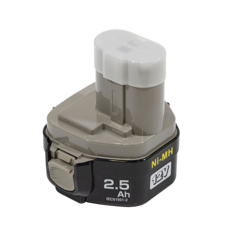 Makita 193100-4 Batteria Per Utensili Elettrici 12 V 2,5 Ah Tecnologia Nimh Colore Nero Argento Makita 193100-4 Batteria Per Utensili Elettrici 12 V 2,5 Ah Tecnologia Nimh Colore Nero Argento