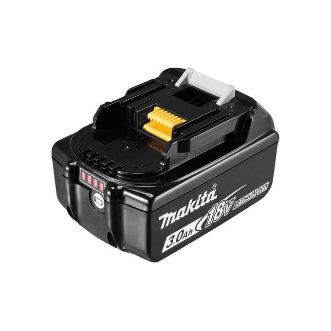Makita 197599-5 BL1830B Batteria Li-Ion LXT 18V 3.0Ah con Indicatore LED compatibile serie LXT colore Nero Makita 197599-5 BL1830B Batteria Li-Ion LXT 18V 3.0Ah con Indicatore LED compatibile serie LXT colore Nero
