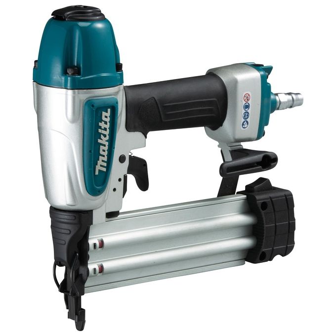 Makita AF506 Groppinatrice Pneumatica 18 Ga chiodi 15 50 mm pressione 4.9 8.3 Bar capacita' 100 pezzi con valigetta