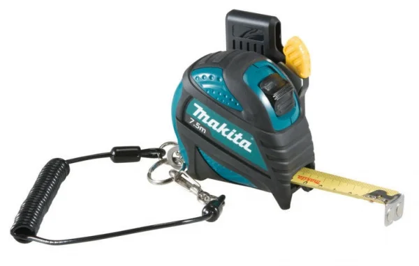 Makita B-57174 Flessometro 7,5 M Con Cavo Di Sicurezza