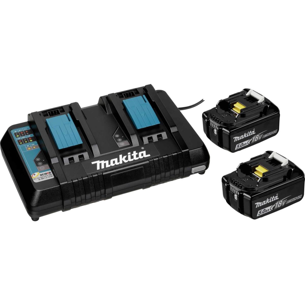 Makita - Caricabatterie 2 X - Li-ion - 5 Mah - Carica 2 X Batterie