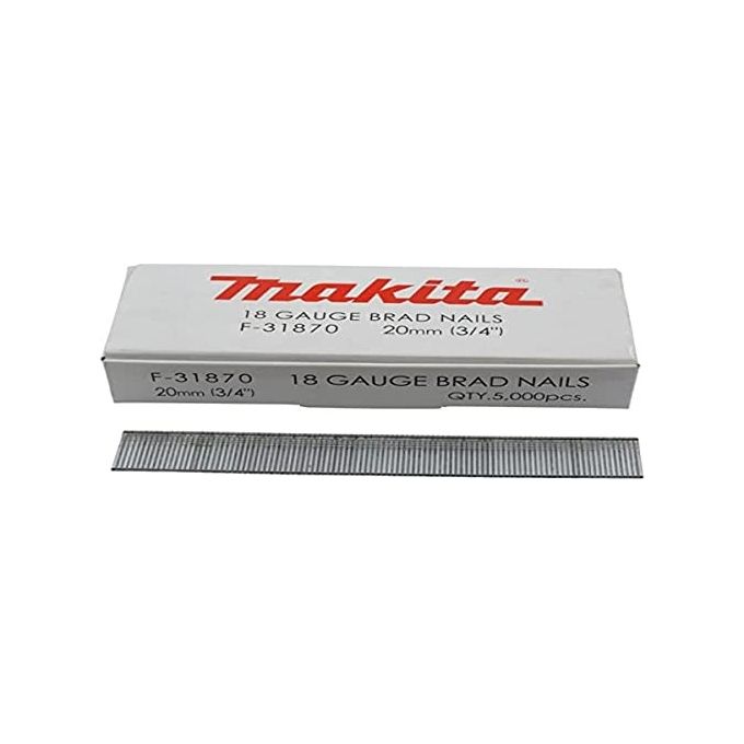 Makita Chiodi Groppini 1.2x20mm F-31870 5000 Pezzi Makita Chiodi Groppini 1.2x20mm F-31870 5000 Pezzi