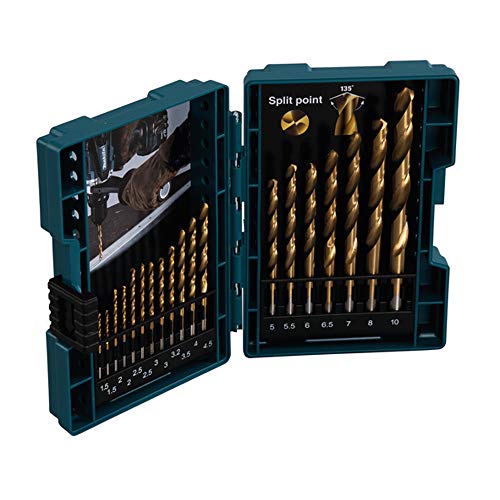 Makita - D-67527 - Set Di Punte In Metallo Hss-tin Da 19 Pezzi Makita - D-67527 - Set Di Punte In Metallo Hss-tin Da 19 Pezzi