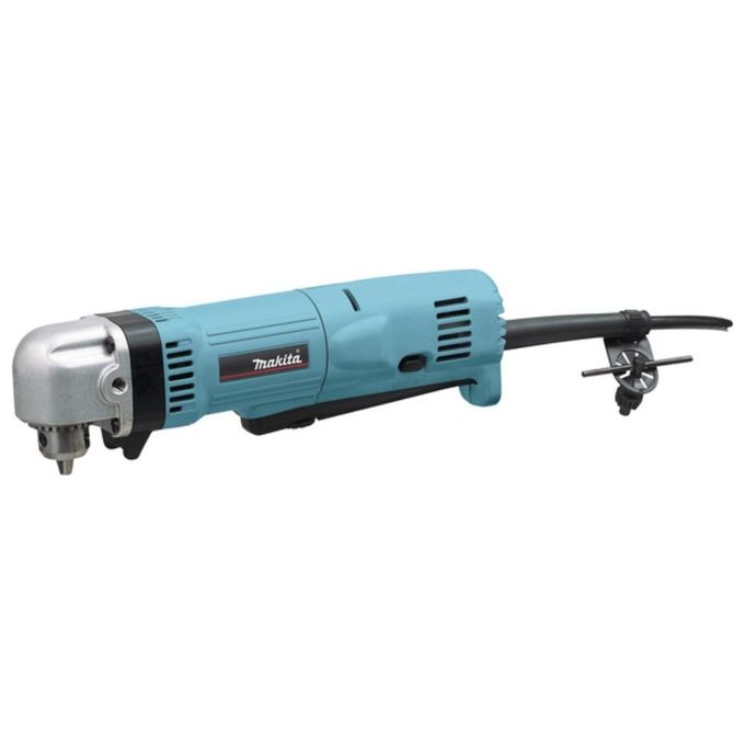 Makita DA3010FJ Trapano Angolare 450W 2400 rpm Mandrino Cremagliera 10mm con Valigetta MAKPAC colore Nero Blu Makita DA3010FJ Trapano Angolare 450W 2400 rpm Mandrino Cremagliera 10mm con Valigetta MAKPAC colore Nero Blu