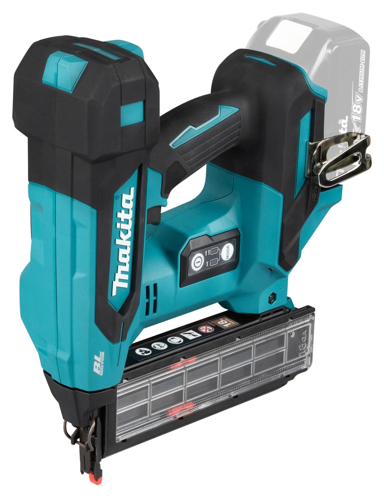 Makita DBN501ZJ – Chiodatrice 18V LXT 18 Ga per chiodi 15–50 mm solo corpo