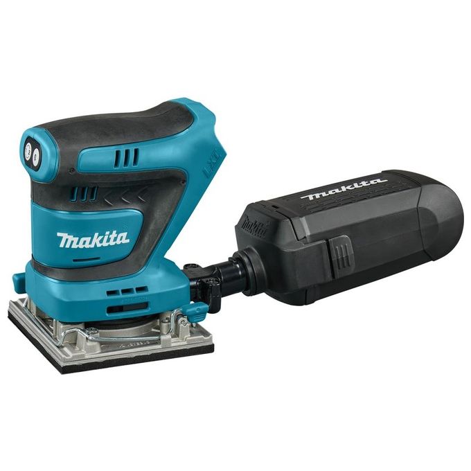 Makita DBO484Z Levigatrice Orbitale a Batteria 18 V 11000-14000 OPM con Velocita' Regolabile e Sistema Velcro colore Nero Blu Makita DBO484Z Levigatrice Orbitale a Batteria 18 V 11000-14000 OPM con Velocita' Regolabile e Sistema Velcro colore Nero Blu