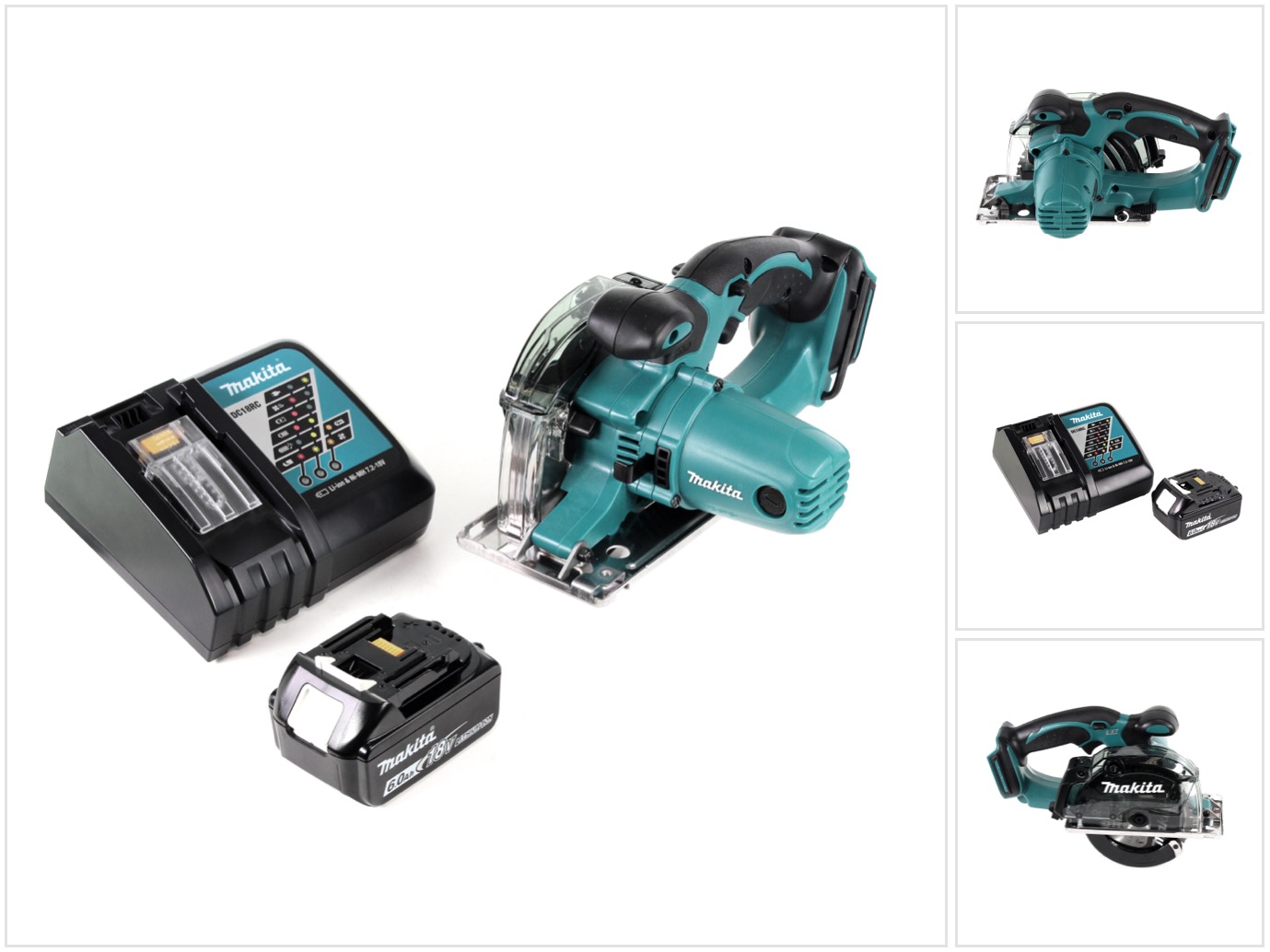 Makita Dcs 552 Rg1 18 V Sega Circolare A Batteria Per Metalli 136 Mm + 1x Batteria Da 6,0 Ah E Caricabatteria + Lama E Occhiali Di Protezione Makita Dcs 552 Rg1 18 V Sega Circolare A Batteria Per Metalli 136 Mm + 1x Batteria Da 6,0 Ah E Caricabatteria + Lama E Occhiali Di Protezione