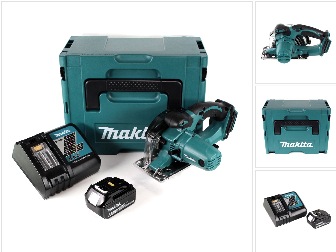 Makita Dcs 552 Rg1j 18 V Sega Circolare A Batteria Per Metalli 136 Mm In Makpac + 1x Batteria Da 6,0 Ah E Caricabatteria + Lama E Occhiali Di Protezione Makita Dcs 552 Rg1j 18 V Sega Circolare A Batteria Per Metalli 136 Mm In Makpac + 1x Batteria Da 6,0 Ah E Caricabatteria + Lama E Occhiali Di Protezione