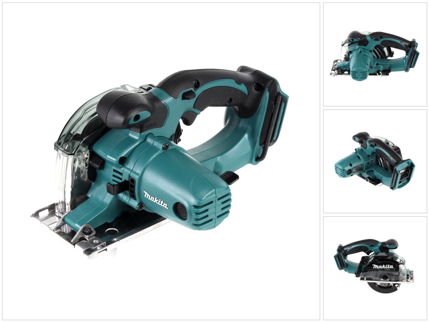 Makita Dcs 552 Z Sega Circolare Per Metallo A Batteria 18v 136 Mm + Lama Per Sega + Occhiali Protettivi - Senza Batterie, Senza Caricabatterie