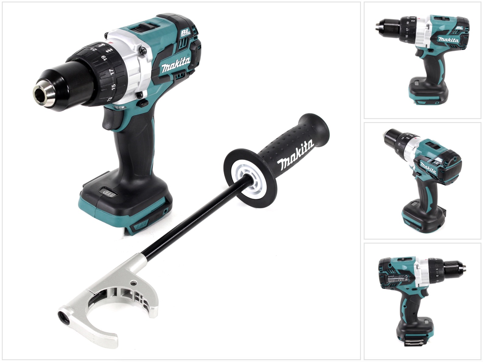 Makita Ddf 481 Z Trapano Avvitatore A Batteria 18v / 115 Nm / Brushless - Senza Batteria, Senza Caricatore