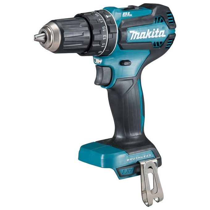 Makita DHP485Z Trapano Avvitatore a Percussione 18V Brushless 50 Nm Mandrino 13 mm XPT colore Nero Blu Makita DHP485Z Trapano Avvitatore a Percussione 18V Brushless 50 Nm Mandrino 13 mm XPT colore Nero Blu