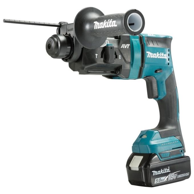 Makita DHR182ZU Perforatore a Batteria 18 V Motore Brushless SDS-Plus 3 Modalita' di Lavoro 1,7 J 1,9 Kg colore Nero