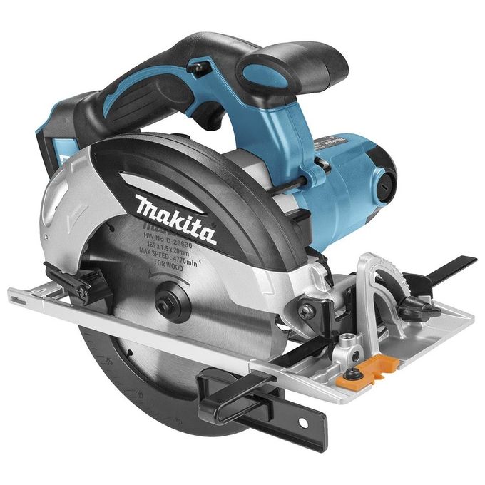 Makita DHS630ZJ Sega Circolare Portatile Diametro Lama 16,5 cm Regime 3100 rpm Alimentazione Batteria 18 V colore Nero Blu Makita DHS630ZJ Sega Circolare Portatile Diametro Lama 16,5 cm Regime 3100 rpm Alimentazione Batteria 18 V colore Nero Blu