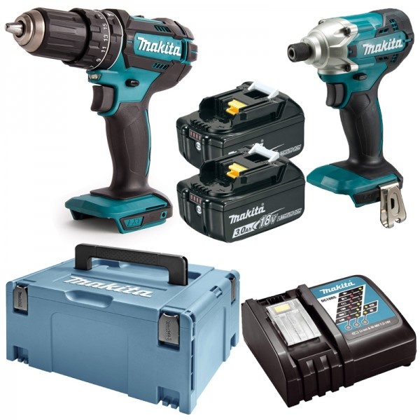 Makita - Dlx2337j Set Avvitatori 18v Makita - Dlx2337j Set Avvitatori 18v
