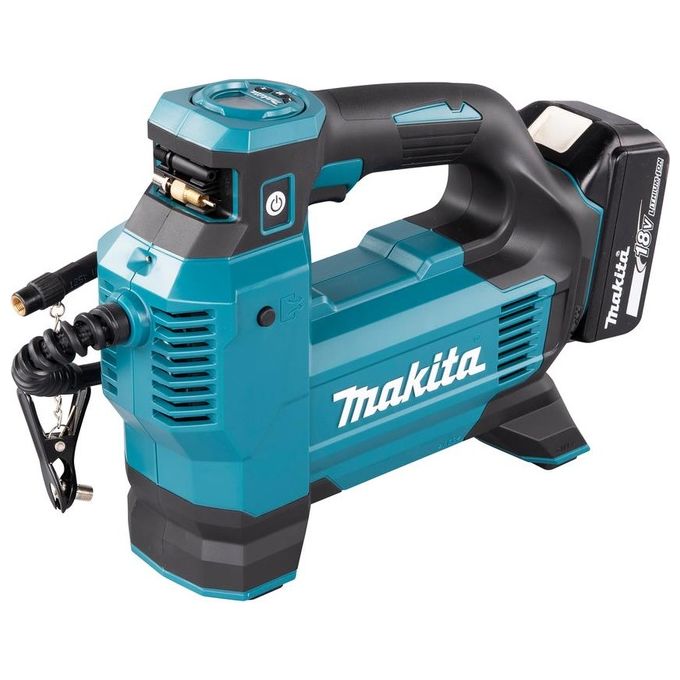 Makita DMP181Z Gonfiatore ad Aria senza Filo 18V LXT 11.1 bar 22 l-min 3 Velocita' LED colore Nero Makita DMP181Z Gonfiatore ad Aria senza Filo 18V LXT 11.1 bar 22 l-min 3 Velocita' LED colore Nero