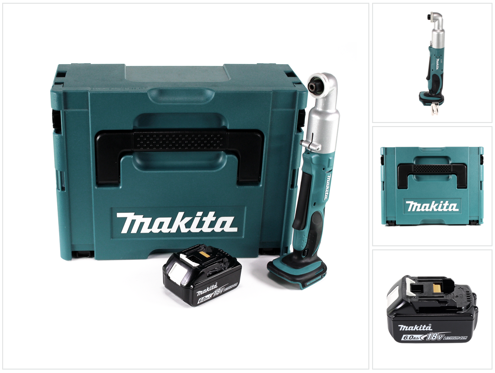 Makita Dtl 061 G1j Avvitatore A Impulsi A Batteria 18v 1/4" 60nm + 1x Batteria Ricaricabile 6.0ah + Makpac - Senza Caricabatterie Makita Dtl 061 G1j Avvitatore A Impulsi A Batteria 18v 1/4" 60nm + 1x Batteria Ricaricabile 6.0ah + Makpac - Senza Caricabatterie