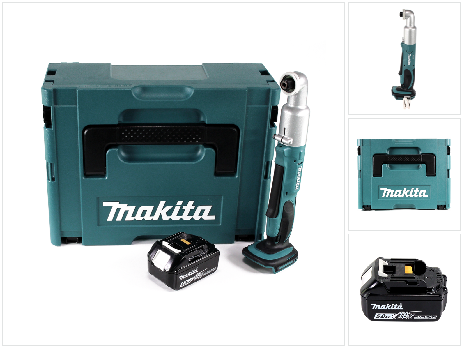Makita Dtl 061 T1j Avvitatore A Impulsi A Batteria 18v 1/4" 60nm + 1x Batteria Ricaricabile 5.0ah + Makpac - Senza Caricabatterie Makita Dtl 061 T1j Avvitatore A Impulsi A Batteria 18v 1/4" 60nm + 1x Batteria Ricaricabile 5.0ah + Makpac - Senza Caricabatterie